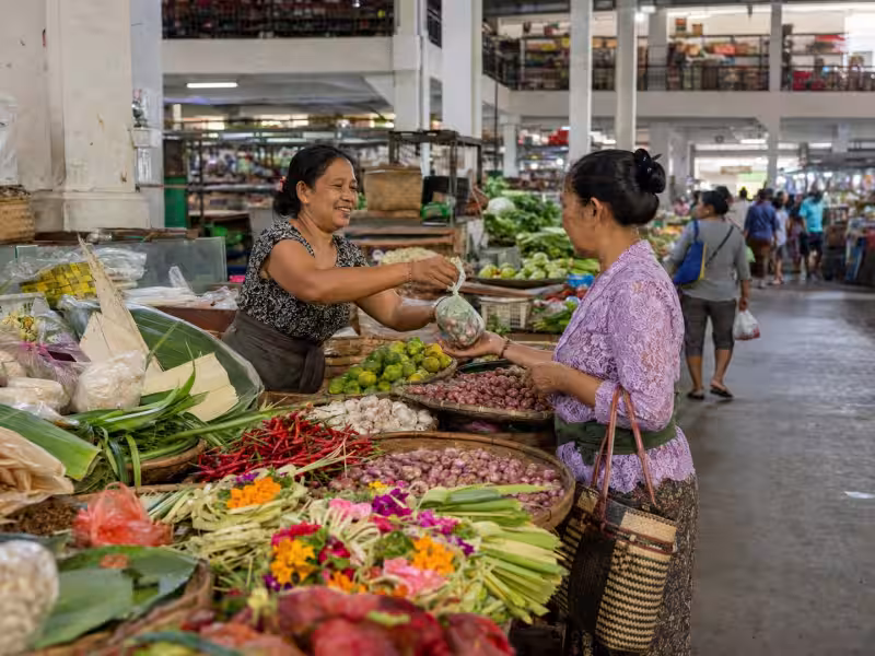Pasar Badung Traditional Market Denpasar