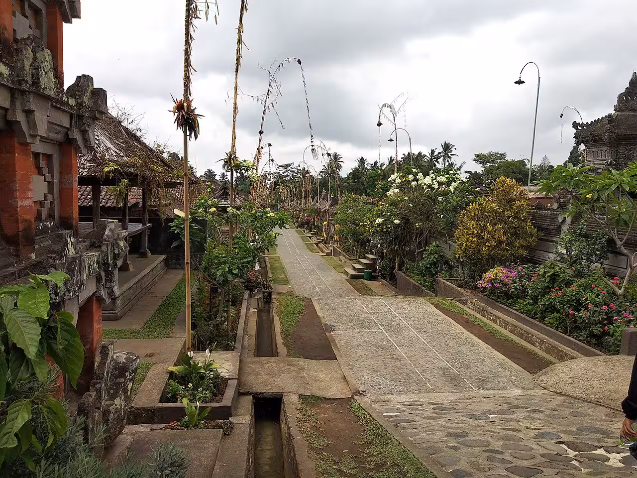 Traditional compound architecture in Penglipuran Village Bangli