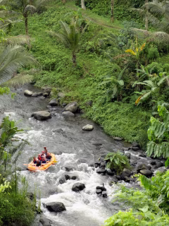 Ayung River White Water Rafting Bali